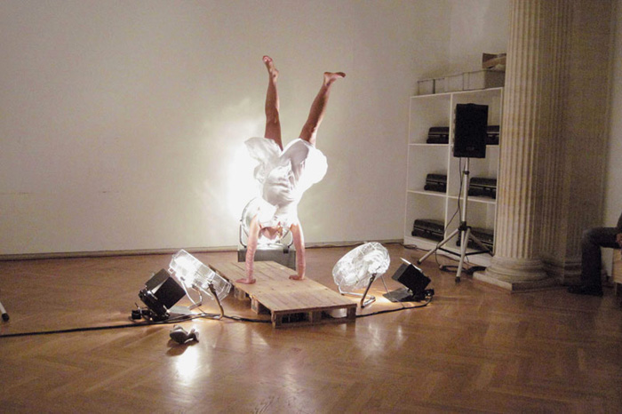 Performance de Diana Chaumontet au Musée Cantini