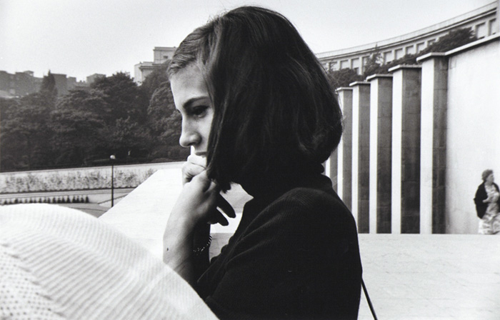 Bernard Plossu, « Michèle », 1963, photographies noir et blanc, tirages argentiques,© Bernard Plossu, courtesy galerie La Non-Maison